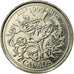 Coin, Canada, Elizabeth II, 25 Cents, 1999, Royal Canadian Mint, Ottawa