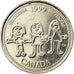 Coin, Canada, Elizabeth II, 25 Cents, 1999, Royal Canadian Mint, Ottawa