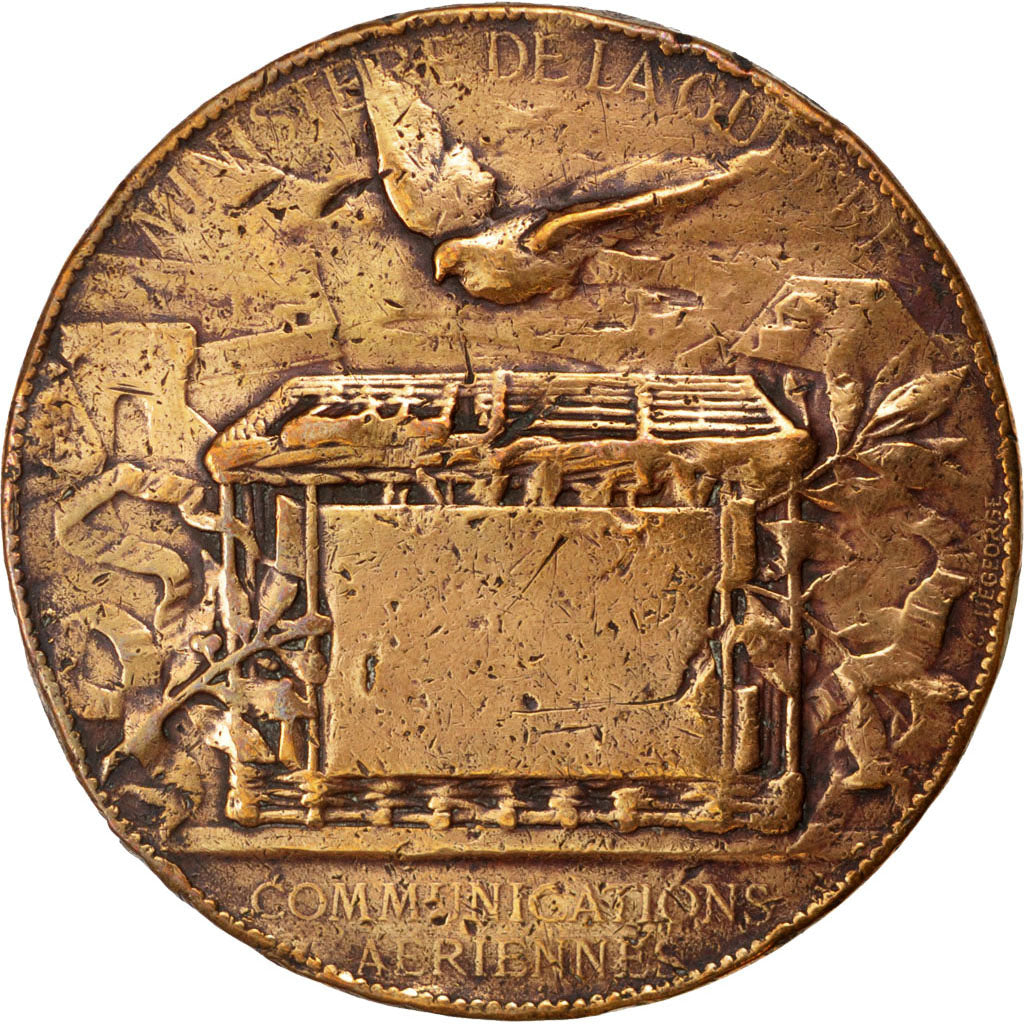 FRANCE, Politics, Society, War, French Third Republic, Medal, VF(30-35),...