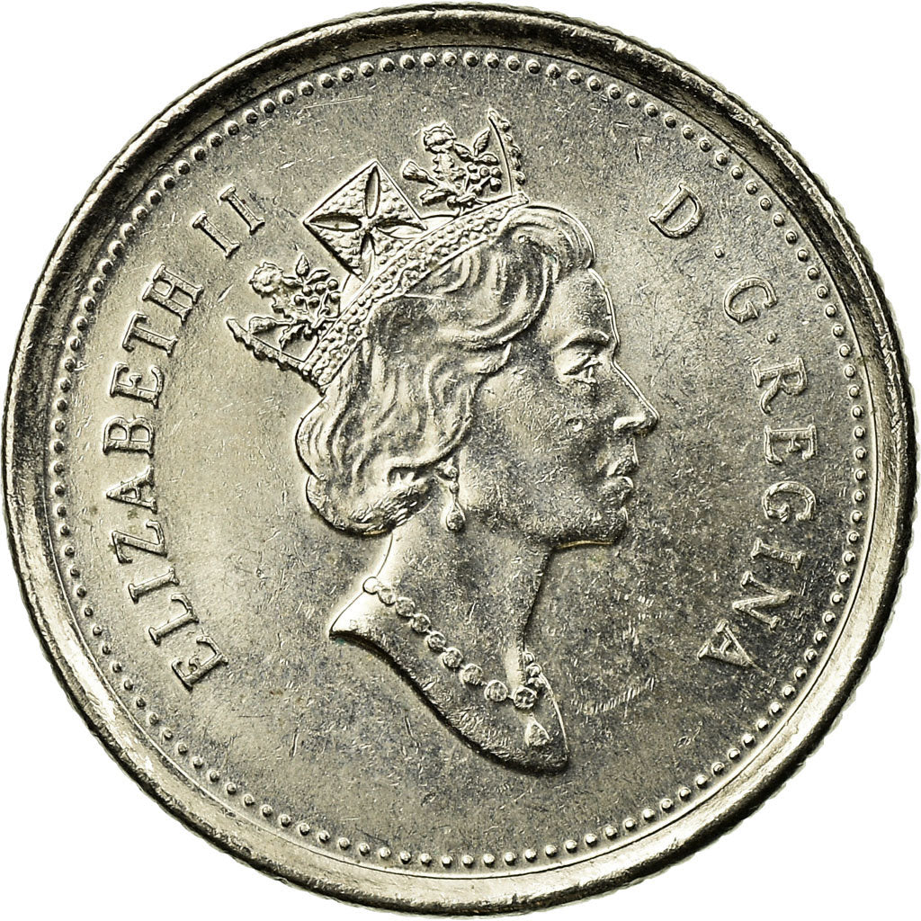 Coin, Canada, Elizabeth II, 10 Cents, 1997, Royal Canadian Mint, Ottawa