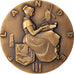 Francja, Medal, Trzecia Republika Francuska, Wysyłka, Renard, MS(65-70), Bronze