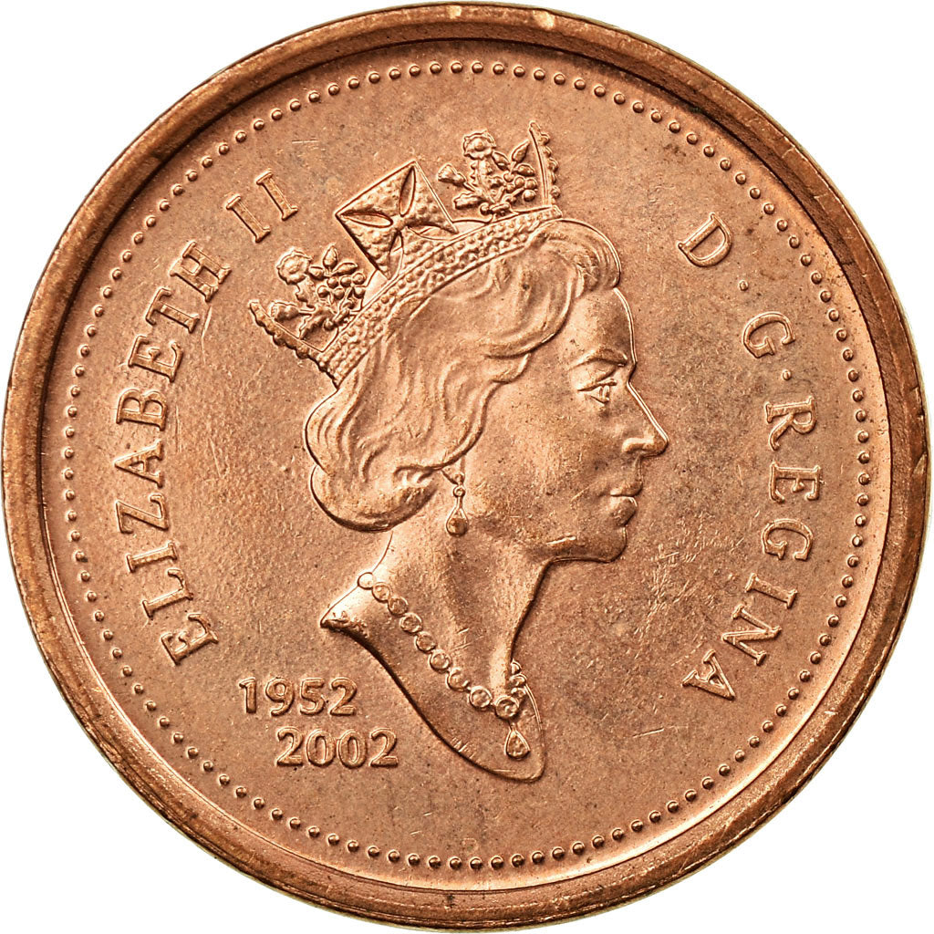 Moneta, Canada, Elizabeth II, Cent, 2002, Royal Canadian Mint, BB, Acciaio