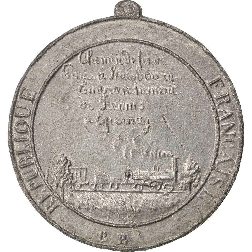 FRANCE, Politics, Society, War, French Second Republic, Medal, AU(50-53), Tin,..