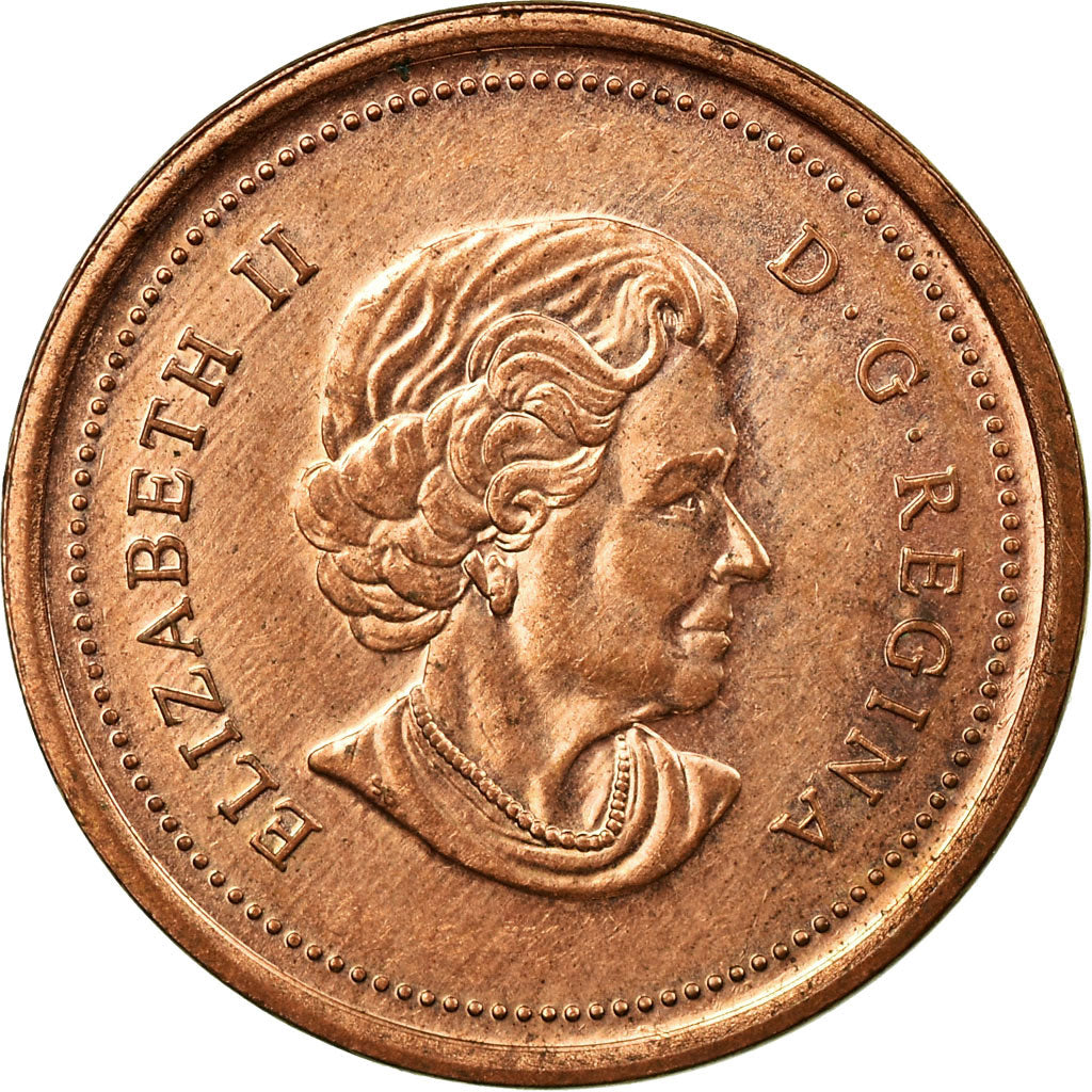 Coin, Canada, Elizabeth II, Cent, 2004, Royal Canadian Mint, VF(30-35), Copper