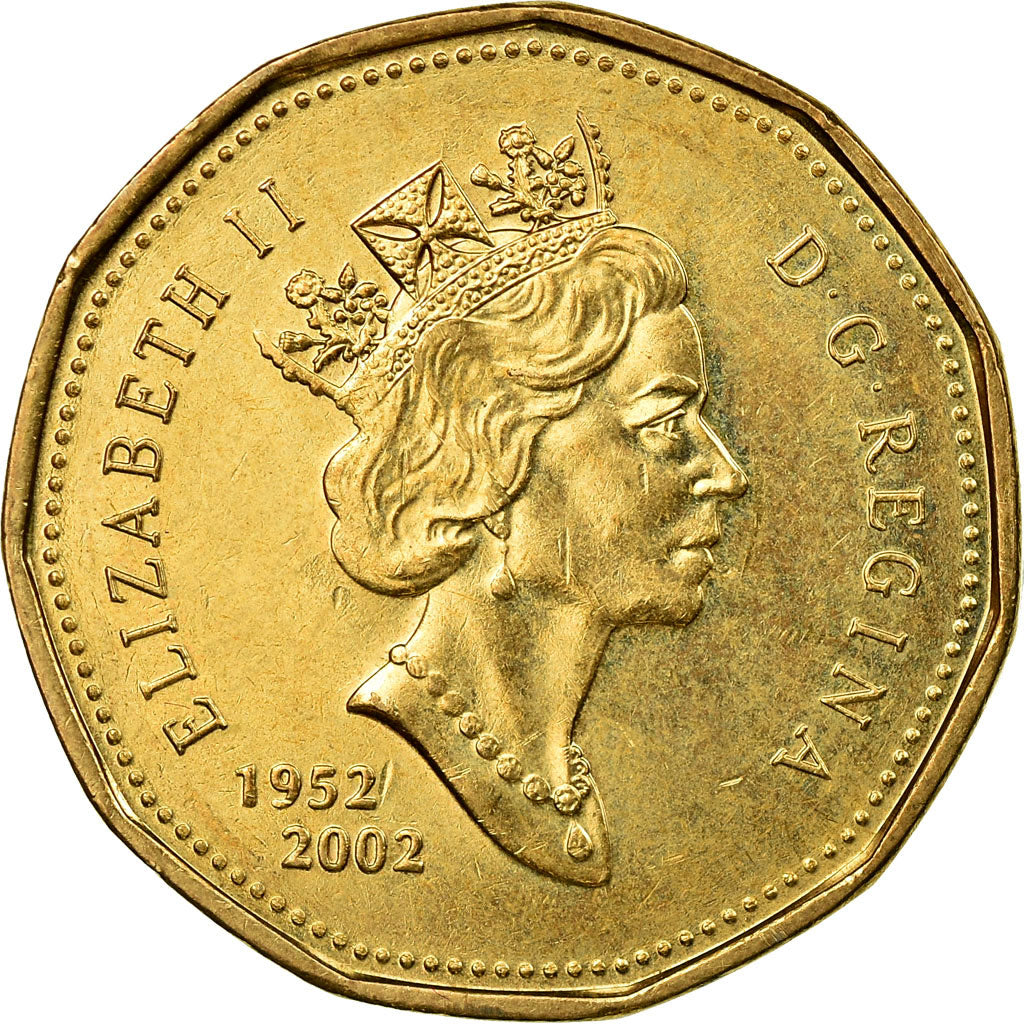 Coin, Canada, Elizabeth II, Dollar, 2002, Royal Canadian Mint, EF(40-45)