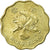 Moneta, Hong Kong, Elizabeth II, 20 Cents, 1997, VF(30-35), Mosiądz niklowy