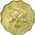 Moneda, Hong Kong, Elizabeth II, 20 Cents, 1997, BC+, Níquel - latón, KM:67