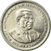 Coin, Mauritius, 1/2 Rupee, 2007, EF(40-45), Nickel plated steel, KM:54