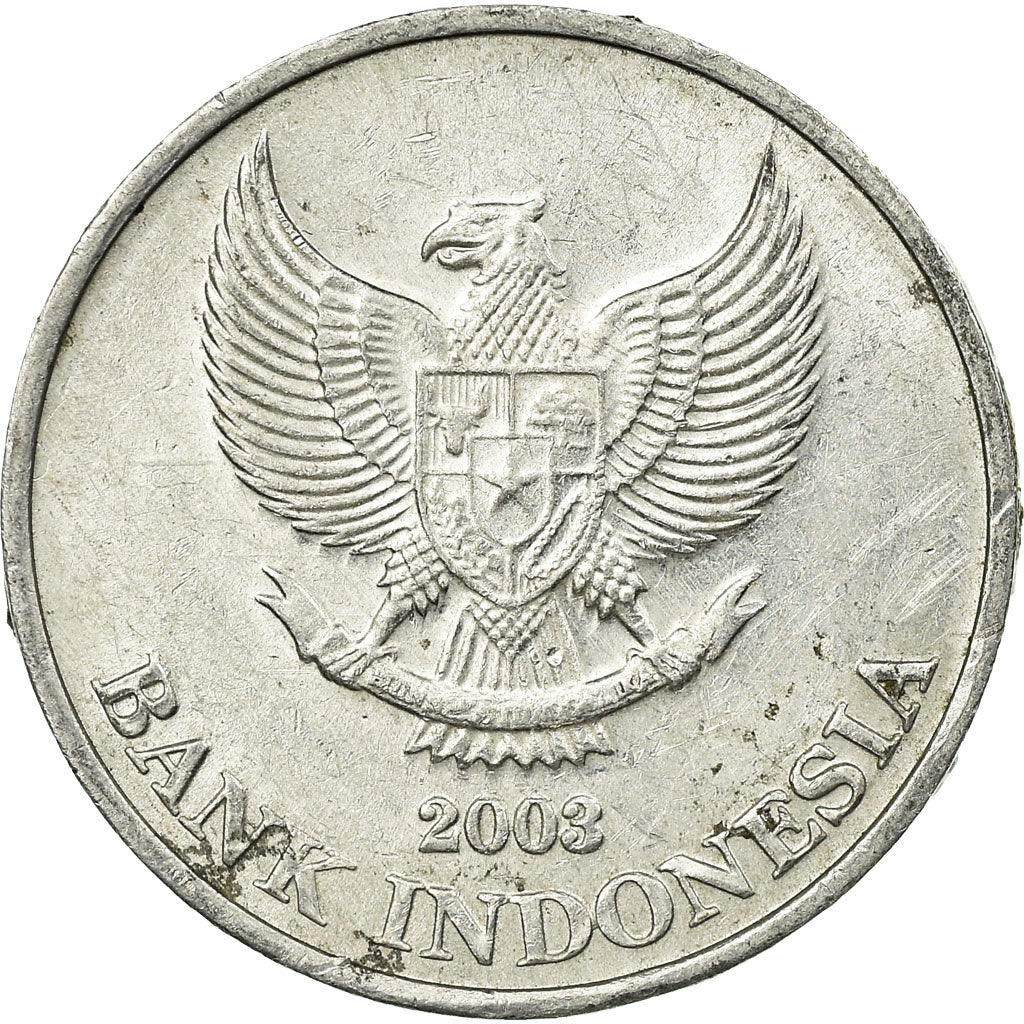 Munten, Indonesië, 200 Rupiah, 2003, Perum Peruri, FR+, Aluminium, KM:66
