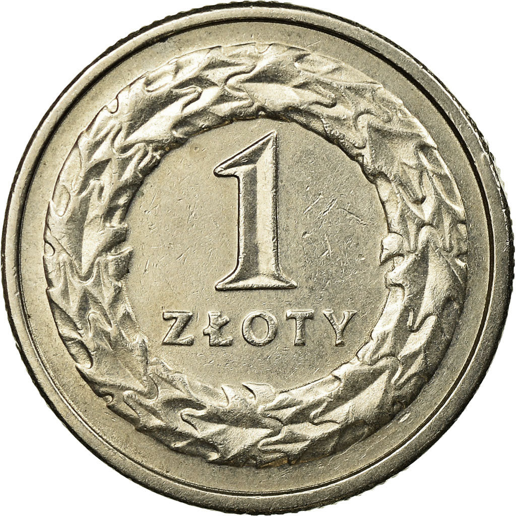 Moneda, Polonia, Zloty, 1993, Warsaw, MBC, Cobre - níquel, KM:282