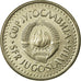 Moeda, Jugoslávia, 5 Dinara, 1991, EF(40-45), Cobre-Níquel-Zinco, KM:144