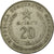 Monnaie, Madagascar, 20 Ariary, 1978, British Royal Mint, TB, Nickel, KM:14