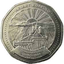 Moneda, Madagascar, 20 Ariary, 1999, Royal Canadian Mint, MBC, Níquel