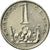 Coin, Czech Republic, Koruna, 1995, EF(40-45), Nickel plated steel, KM:7