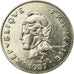 Coin, New Caledonia, 50 Francs, 1987, Paris, EF(40-45), Nickel, KM:13