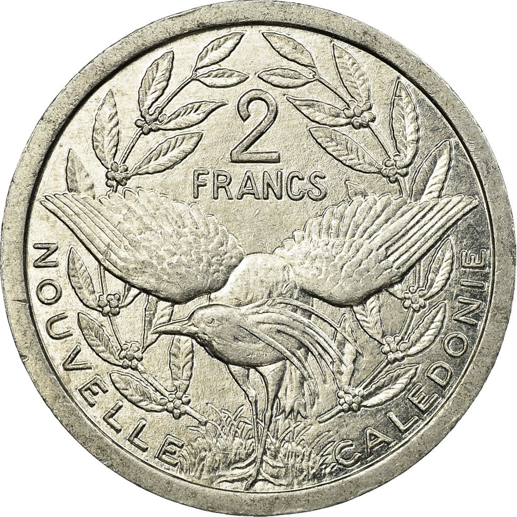 Monnaie, Nouvelle-Calédonie, 2 Francs, 1987, Paris, TTB, Aluminium, KM:14