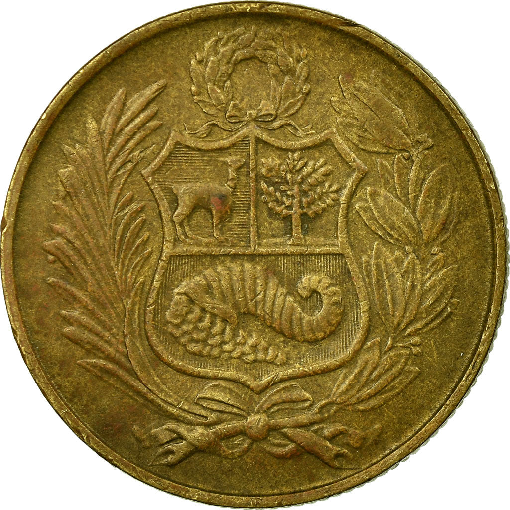 Coin, Peru, 50 Soles, 1982, Lima, VF(30-35), Aluminum-Bronze, KM:273