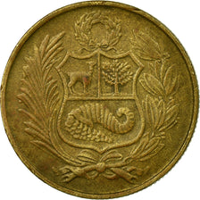 Coin, Peru, 50 Soles, 1982, Lima, VF(30-35), Aluminum-Bronze, KM:273