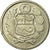 Moneda, Perú, 100 Soles, 1982, Lima, MBC, Cobre - níquel, KM:283