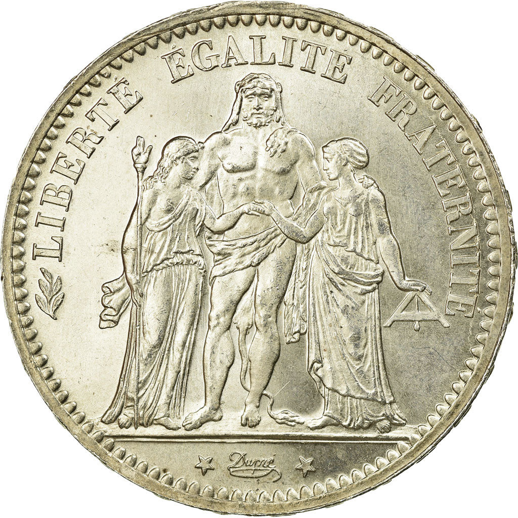 Coin, France, Hercule, 5 Francs, 1873, Paris, AU(55-58), Silver, KM:820.1