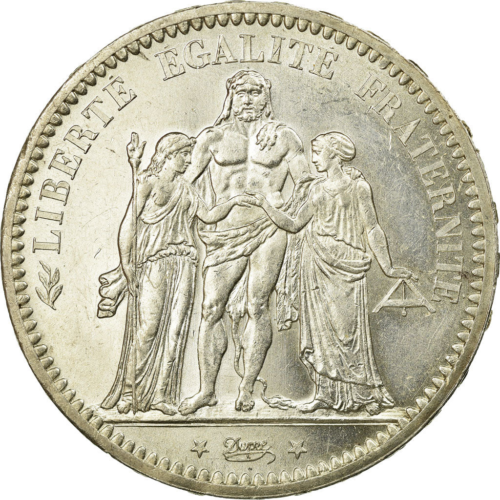 Coin, France, Hercule, 5 Francs, 1873, Paris, AU(55-58), Silver, KM:820.1