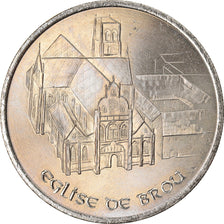 France, Token, 2 Euro de Bourg-en-Bresse, Eglise de Brou, 1997, MS(60-62)