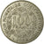 Moeda, Estados da África Ocidental, 100 Francs, 1990, Paris, VF(30-35)