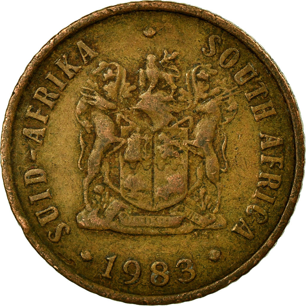 Monnaie, Afrique du Sud, Cent, 1983, TB+, Bronze, KM:82