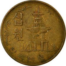 Coin, KOREA-SOUTH, 10 Won, 1967, VF(30-35), Bronze, KM:6