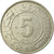 Monnaie, Algeria, 5 Dinars, 1984, Paris, TTB, Nickel, KM:114