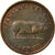 Moneda, Tonga, King Taufa'ahau Tupou IV, Seniti, 1975, BC+, Bronce, KM:42