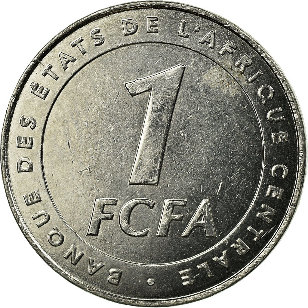 Coin, Central African States, Franc, 2006, Paris, EF(40-45), Stainless Steel