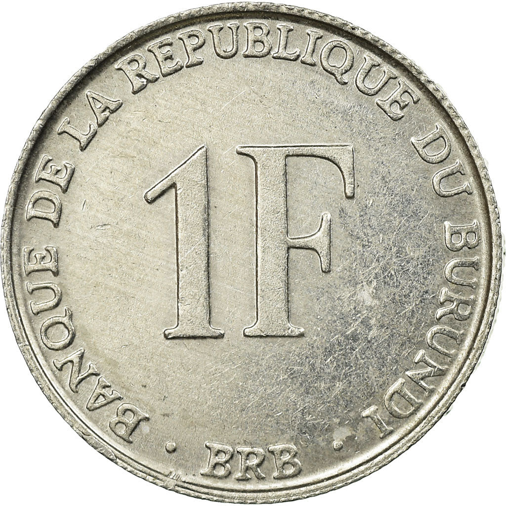 Moneta, Burundi, Franc, 1990, BB, Alluminio, KM:19