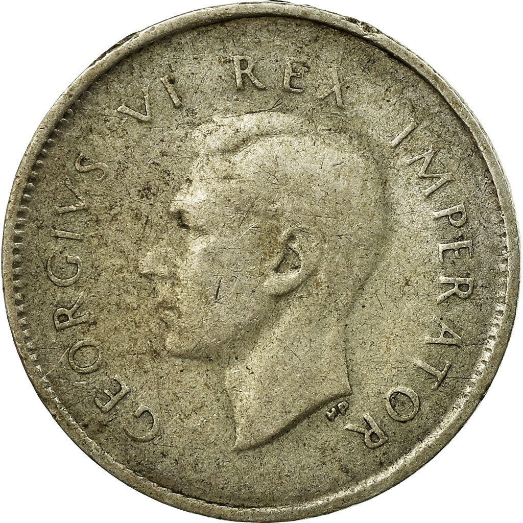 Coin, South Africa, George VI, 3 Pence, 1941, VF(20-25), Silver, KM:26