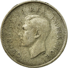 Coin, South Africa, George VI, 3 Pence, 1941, VF(20-25), Silver, KM:26