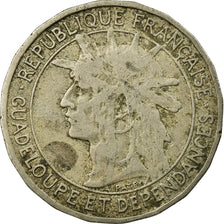 Coin, Guadeloupe, Franc, 1903, Paris, VF(20-25), Copper-nickel, KM:46