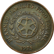Monnaie, Tonga, King Taufa'ahau Tupou IV, 2 Seniti, 1975, TB+, Bronze, KM:43