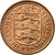 Münze, Jersey, Elizabeth II, 1/2 New Penny, 1971, S+, Bronze, KM:29