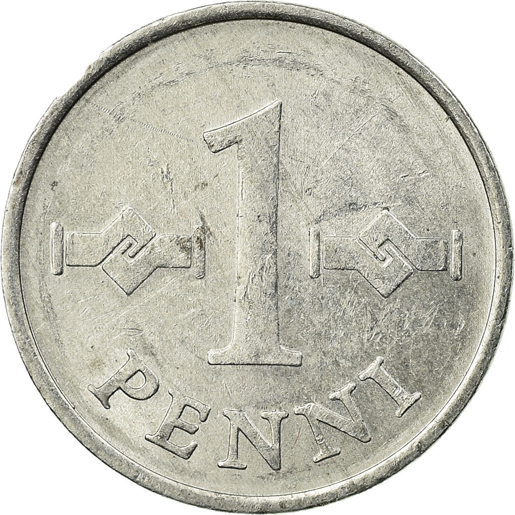 Coin, Finland, Penni, 1979, VF(30-35), Aluminum, KM:44a