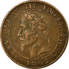 Coin, France, Napoleon III, Napoléon III, Centime, 1862, Paris, EF(40-45)