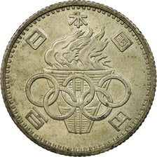 Coin, Japan, Hirohito, 100 Yen, 1964, VF(30-35), Silver, KM:79