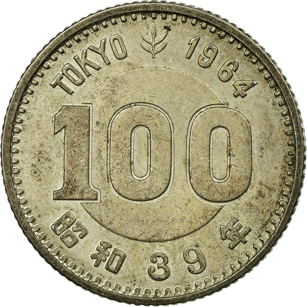 Coin, Japan, Hirohito, 100 Yen, 1964, VF(30-35), Silver, KM:79