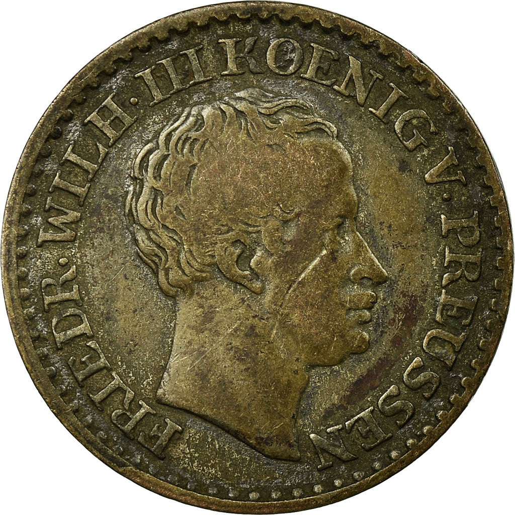 Coin, German States, PRUSSIA, Friedrich Wilhelm III, Groschen, 1821, Berlin