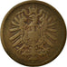 Moneda, ALEMANIA - IMPERIO, Wilhelm I, 2 Pfennig, 1874, Frankfurt, BC+, Cobre