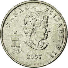 Coin, Canada, Elizabeth II, 25 Cents, 2007, Royal Canadian Mint, Ottawa
