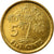 Coin, Seychelles, 5 Cents, 2012, British Royal Mint, EF(40-45), Brass