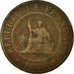 Coin, FRENCH COCHIN CHINA, Cent, 1879, Paris, VF(30-35), Bronze, KM:3