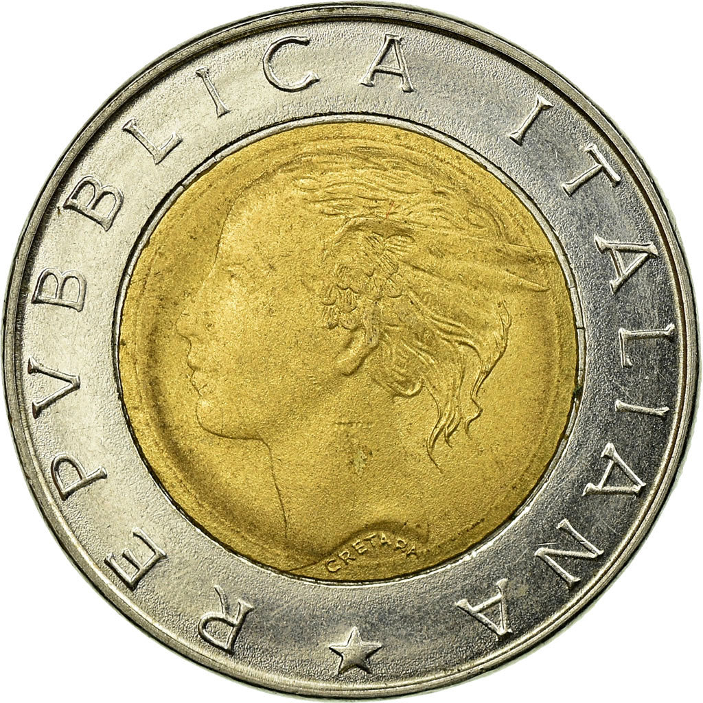 Monnaie, Italie, 500 Lire, 1995, Rome, TB+, Bi-Metallic, KM:111