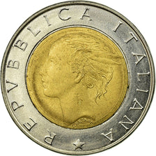 Monnaie, Italie, 500 Lire, 1995, Rome, TB+, Bi-Metallic, KM:111