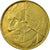 Moneda, Bélgica, 5 Francs, 5 Frank, 1987, BC+, Brass Or Aluminum-Bronze, KM:164